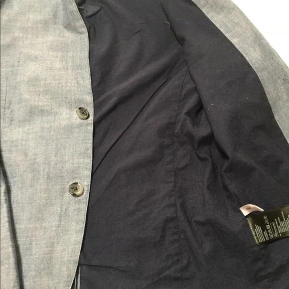 H&M Light Blue Size Small Blazer - Picture 4 of 8